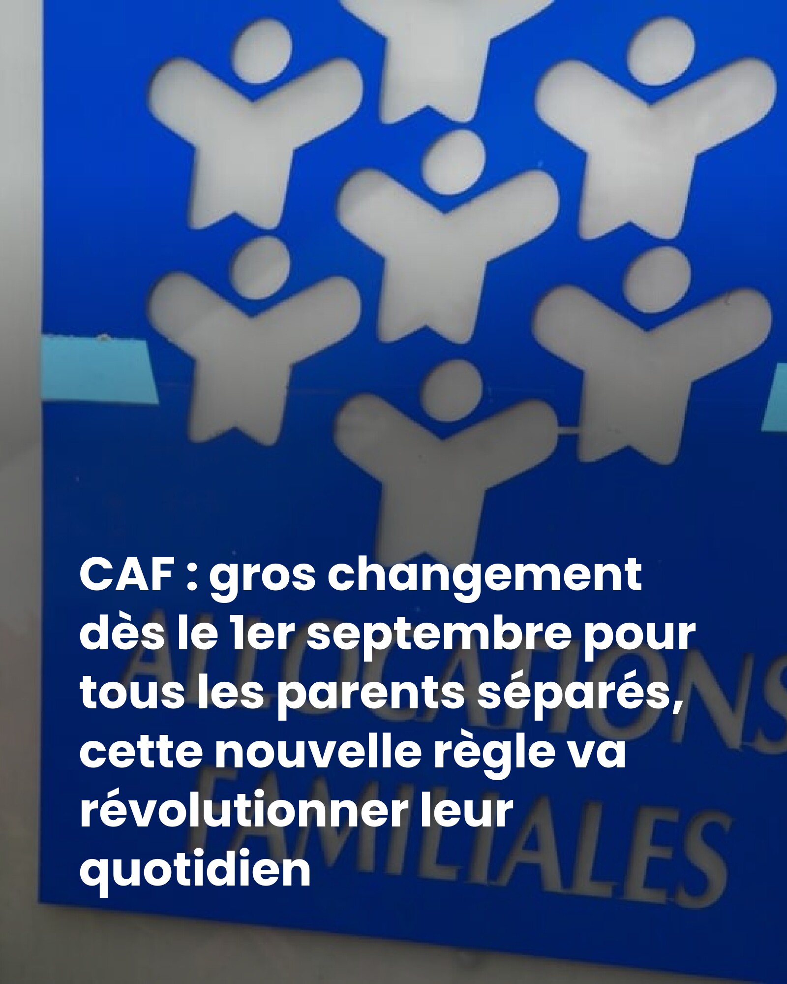 CAF : une grande nouveauté dès le 1er décembre 2025 pour les parents séparés – C’est fait maison !