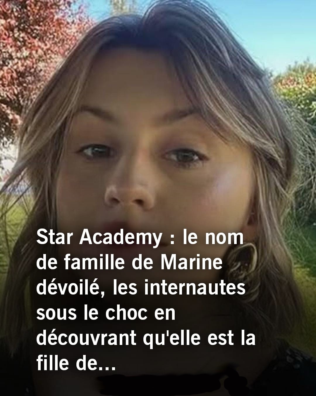 “J’ai du mal à dire je t’aime” : Marine (Star Academy) craque en évoquant ses parents