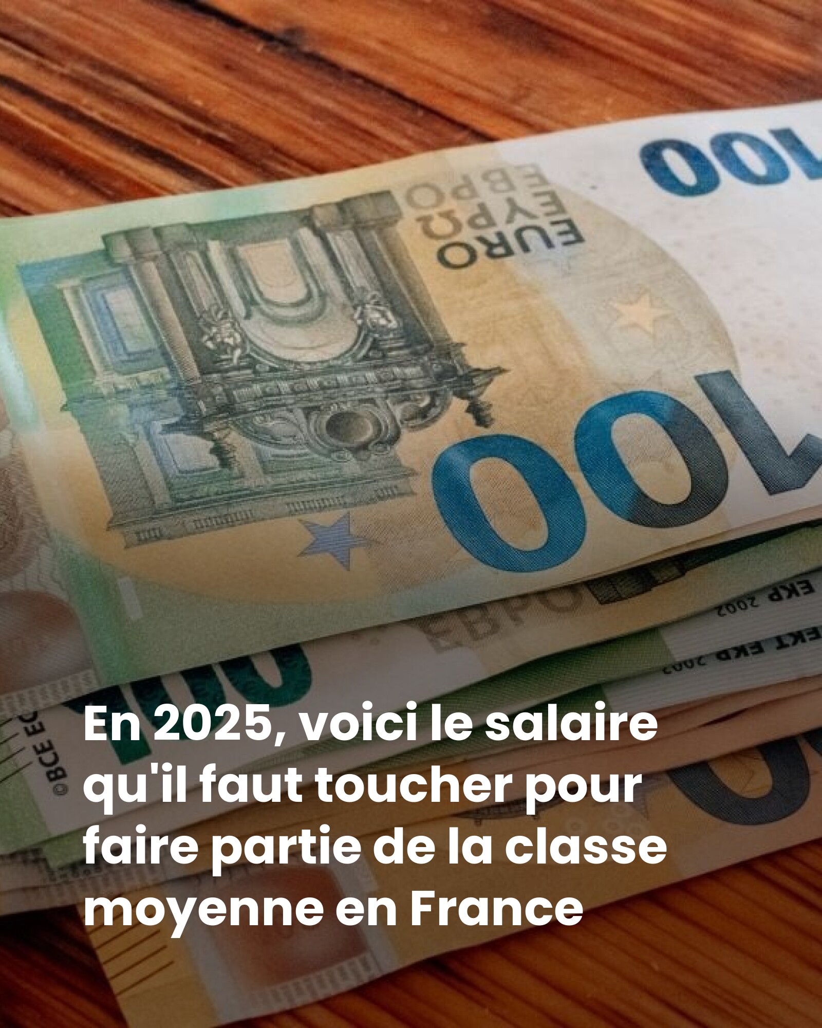 En 2025, voici le salaire qu’il faut toucher pour faire partie de la classe moyenne en France