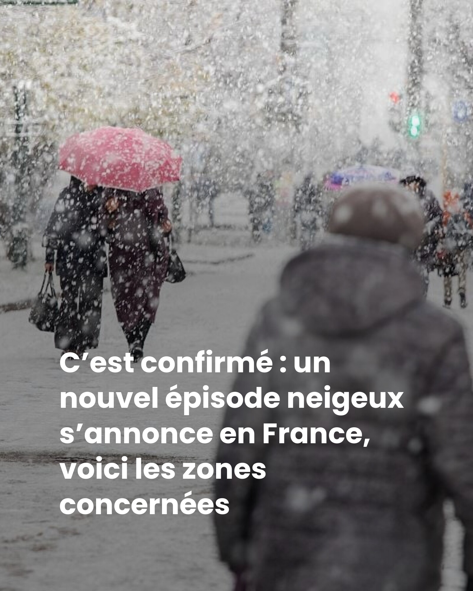 C’est confirmé : un nouvel épisode neigeux s’annonce en France, voici les zones concernées
